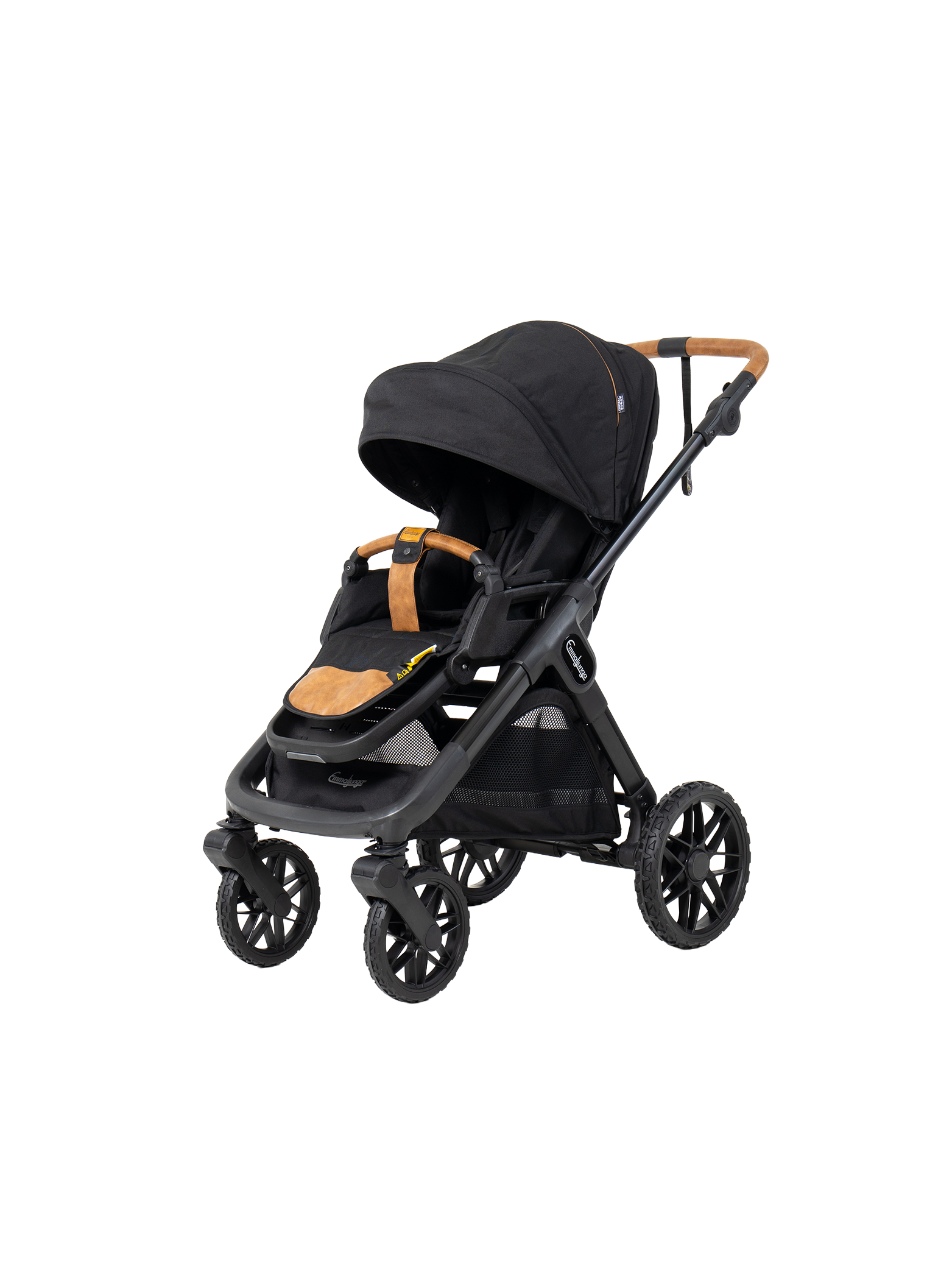 Emmaljunga Sento Max Flat+ - Outdoor Black